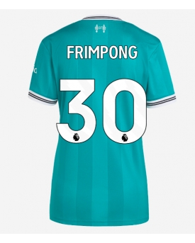 Billige Fotballdrakt Liverpool Jeremie Frimpong #30 Replika Tredjedrakt Dame 2025-26 Kortermet Billige Fotballdrakt Liverpool Jeremie Frimpong #30 Replika Tredjedrakt Dame 2025-26 Kortermet